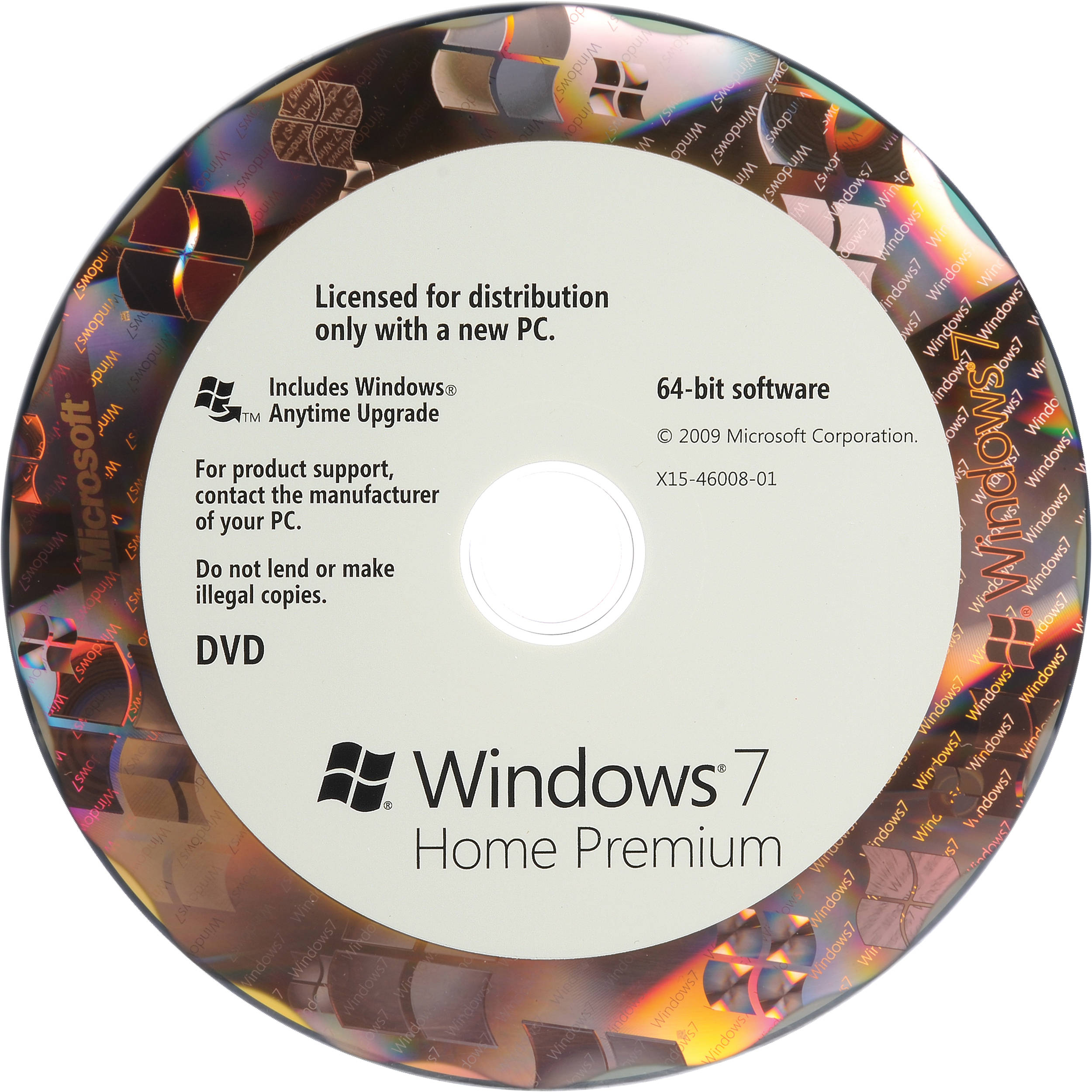 Windows7 Home Premium 64bit ダウンロード